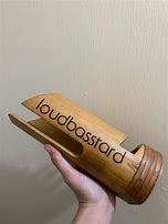 Image result for Loudbasstard Bamboo Speaker