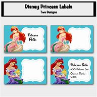 Image result for Disney Princess Name Label