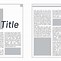 Image result for Magazine List Layout