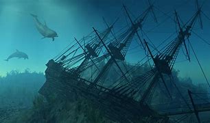 Image result for Sunken Ship Scene