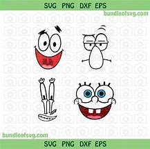 Image result for Spongebob Face SVG Free