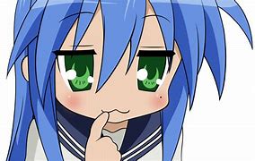 Image result for Lucky Star Anime Meme PNG