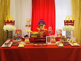 Image result for McDonald's Birthday Party