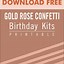 Image result for Rose Gold Free Printable