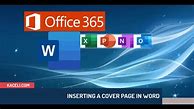 Image result for Microsoft Word Cover Page