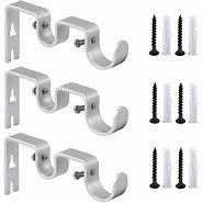 Image result for Curtain Pipe Bracket