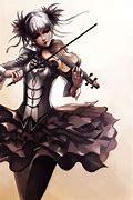 Image result for Anime Girl with Instrument