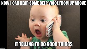 Image result for Baby On the Phone Meme