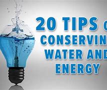 Image result for Water and Energy Conservation