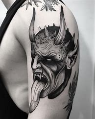 Image result for Scary Demon Tattoo