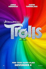 Image result for Trolls Movie Poster