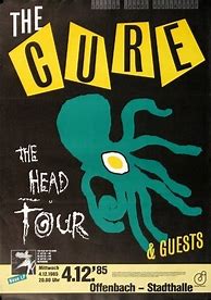 Image result for The Cure Tour Poster 80s