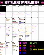 Image result for Fall TV Schedule