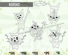 Image result for Korok Coloring Page