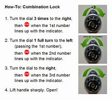 Image result for How to Unlock Lock Using Hair Clip