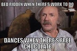 Image result for Grandpa Joe Willy Wonka Meme