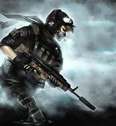 Image result for Ghost with Gun Art