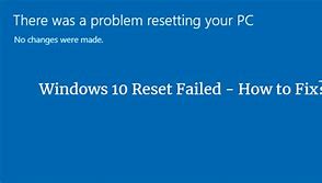 Image result for Factory Reset Successful Failed