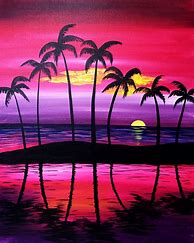 Image result for Summer Canvas Painting Ideas