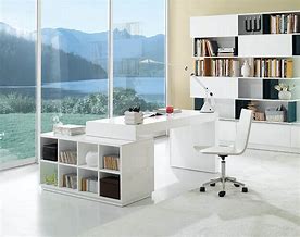 Image result for White Office Desk