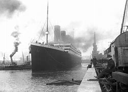 Image result for Titanic Departing