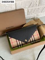 Image result for Burberry Long Wallet On a Strap