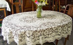 Image result for Classic Lace Tablecloth