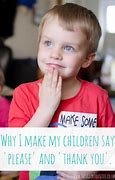 Image result for Kids Saying Please