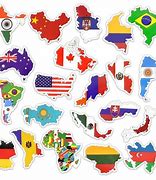 Image result for Country Flags Stickers