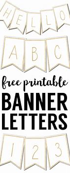 Image result for Printable Letter Banner Templates
