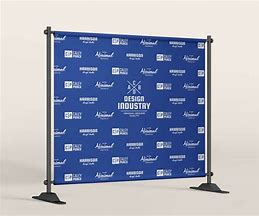 Image result for Step and Repeat Banner with Picture in the Middle