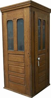 Image result for +Antique Inside Wooden Phonebooth