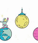 Image result for Animated Cartoon Space Explorer