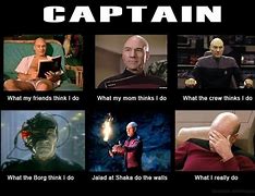Image result for Kirk vs Picard Memes