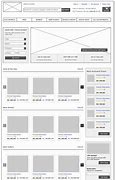 Image result for Sharp E-Commer Website Page Design in Color Red and Black and White