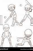 Image result for Cricket Sketch Very Easy