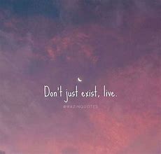 Image result for Don't Just Exist Live