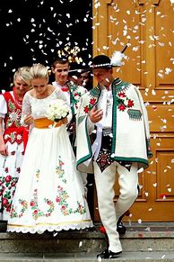 Image result for Traditional Wedding Dresses Polish