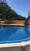 Image result for Above Ground Pool with Slide