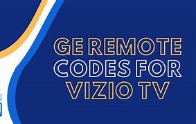 Image result for Remote Setup Code for Vizio TV