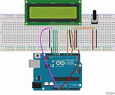 Image result for LCD 1602 Wiring