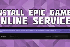 Image result for Epic Games Wizard Setup Install