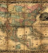 Image result for Antique USA Map