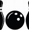 Image result for Bowling Pins Strike SVG