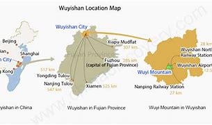Image result for Wuyi Mountain Map