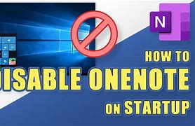 Image result for Disable OneNote