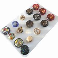 Image result for Antique Glass Jewel Button