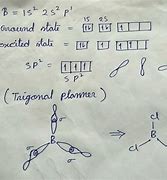 Image result for BCl3 Hybridization