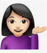 Image result for Girl Standing Emoji Apple