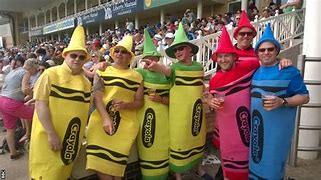 Image result for Funniest Costumes at the Cricket